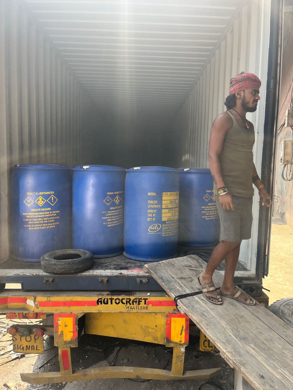 Material Handling in Progress